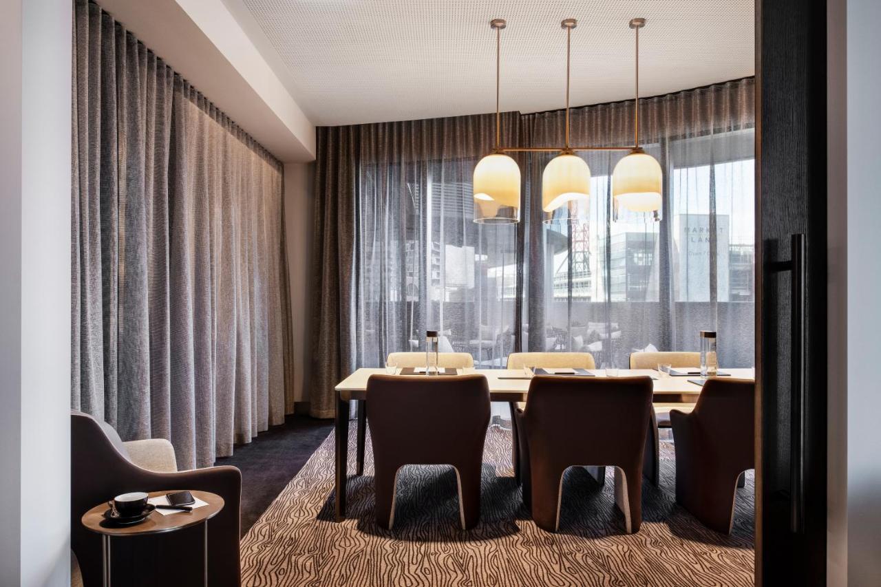 Melbourne Marriott Hotel Docklands Εξωτερικό φωτογραφία The dining room