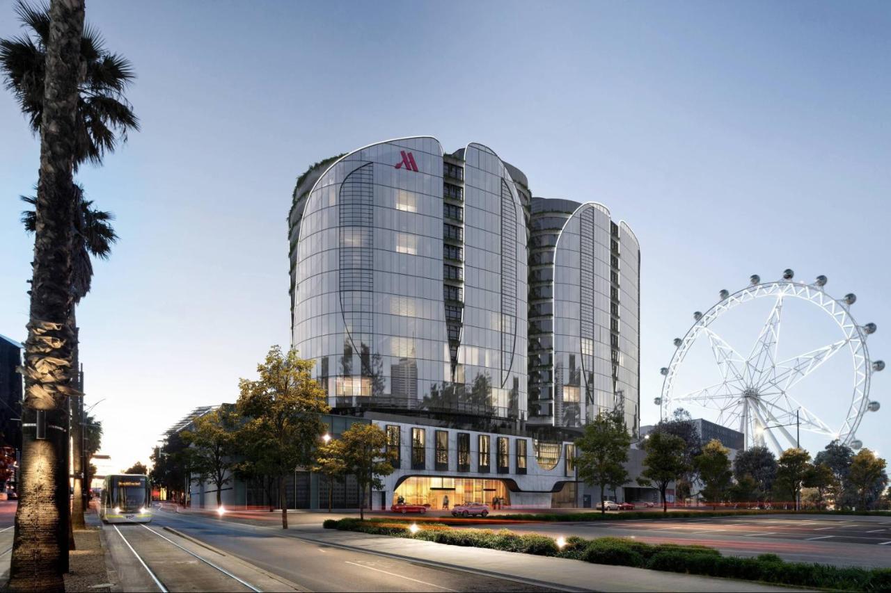 Melbourne Marriott Hotel Docklands Εξωτερικό φωτογραφία The proposed hotel