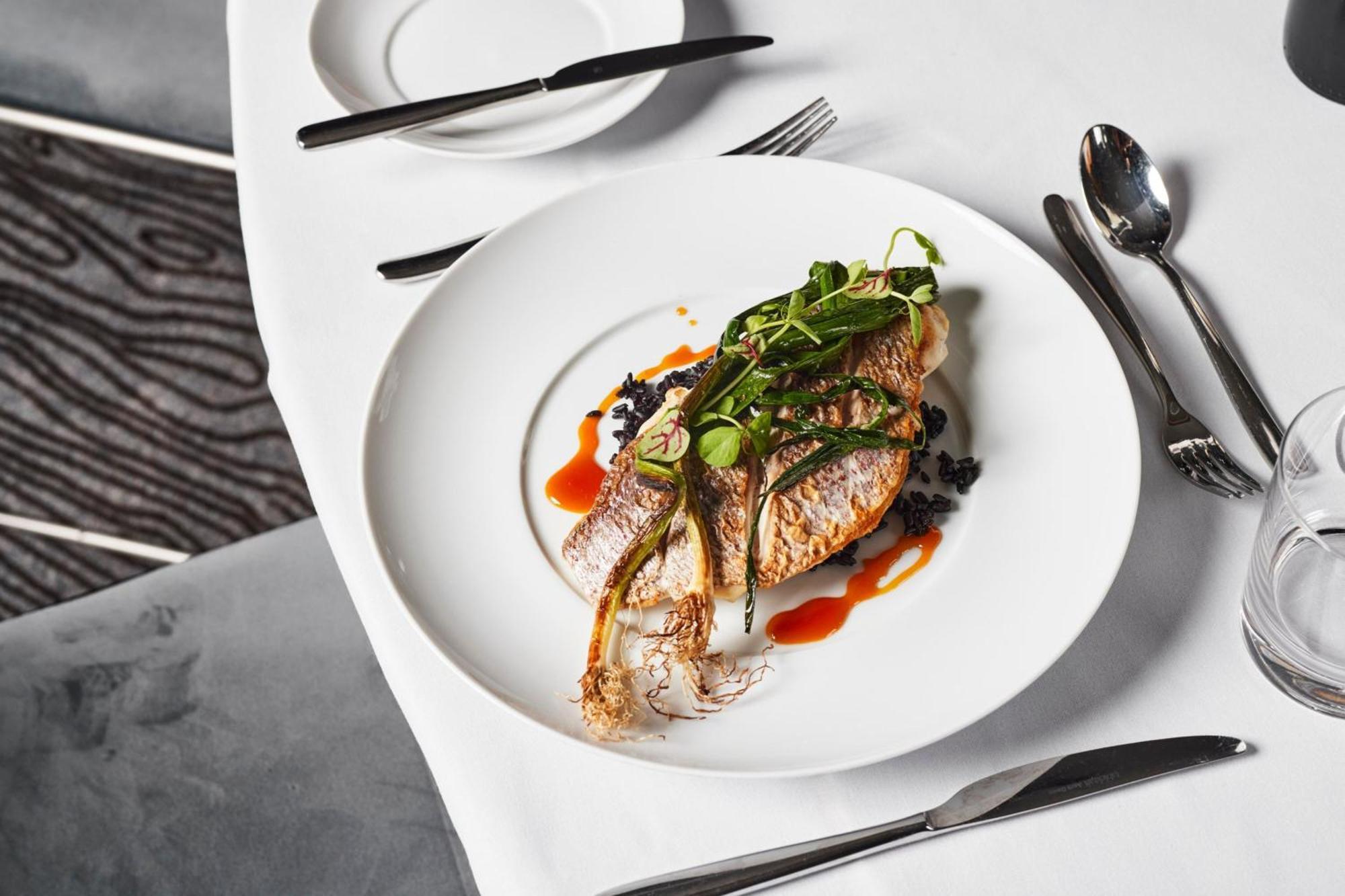 Melbourne Marriott Hotel Docklands Εξωτερικό φωτογραφία A plate of food